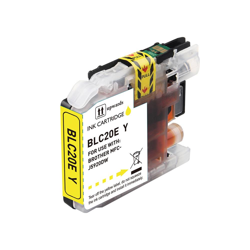 Cartouche d'encre Compatible Brother LC-20E XXL Jaune