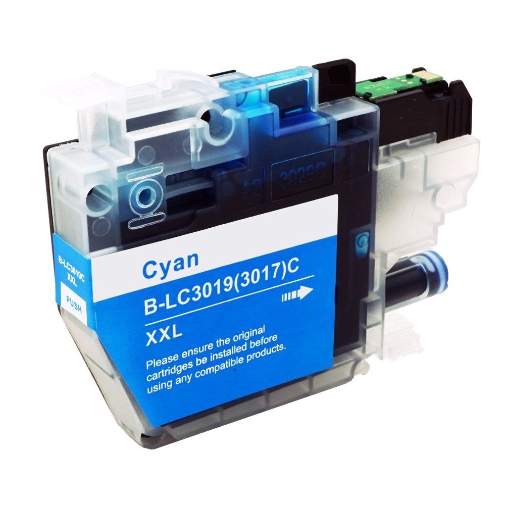 Cartouche d'encre Compatible Brother LC3019XXL (LC3019C) Cyan