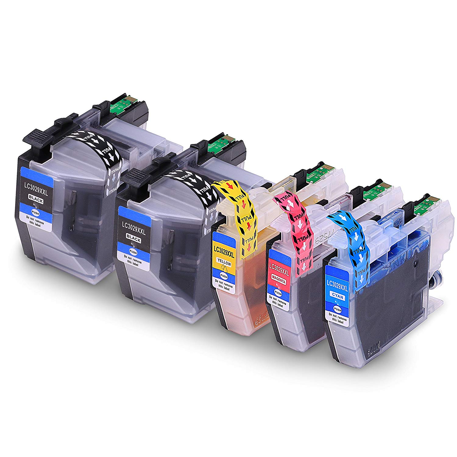 5 Ink Cartridge Compatible Brother LC3029XXL (LC3029BK LC3029C LC3029M LC3029Y) CMYK