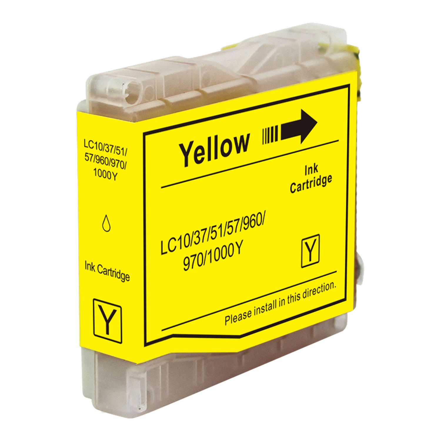 Cartouche d'encre compatible Brother LC-51 XXL (LC51) Jaune