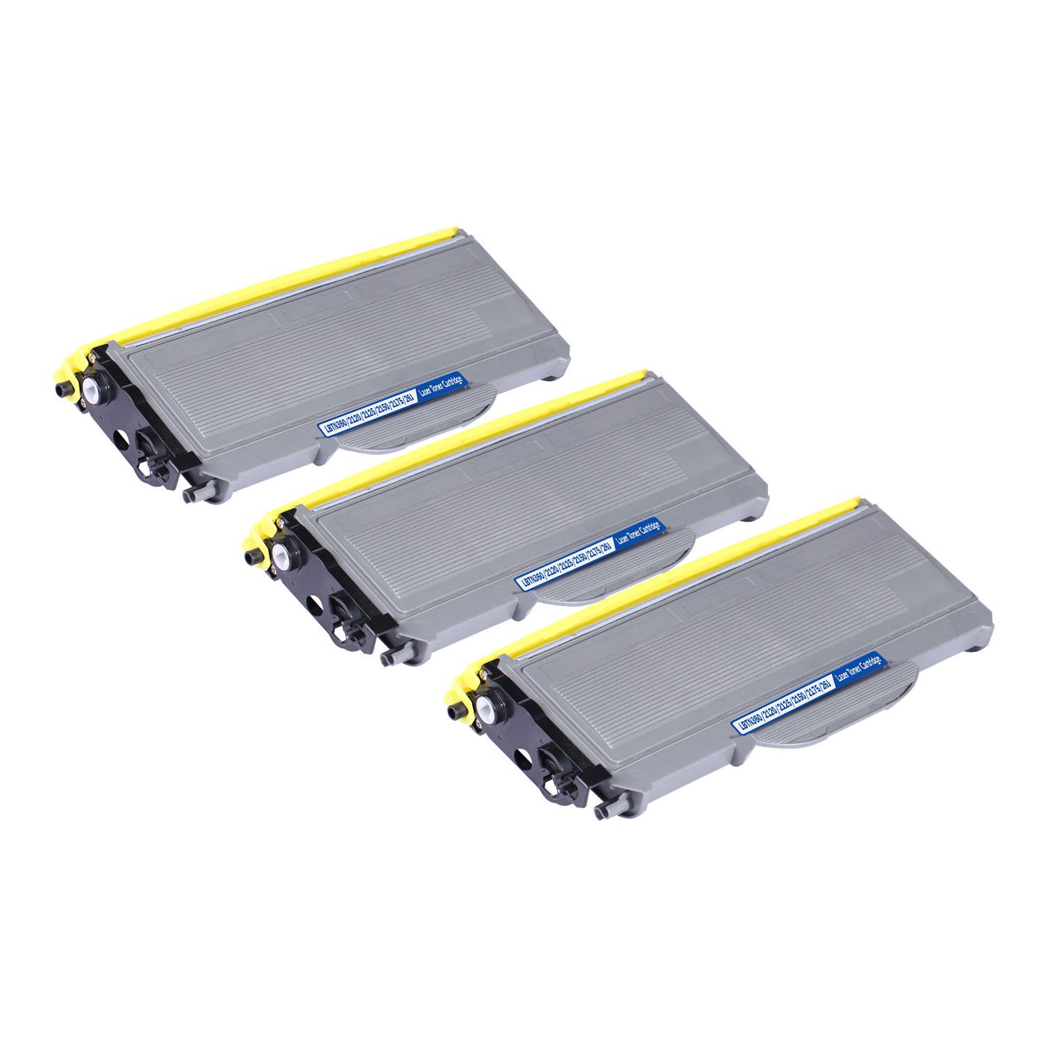 3 Cartouche Laser Compatible Brother TN-330 TN-360 (TN330 TN360) Noir