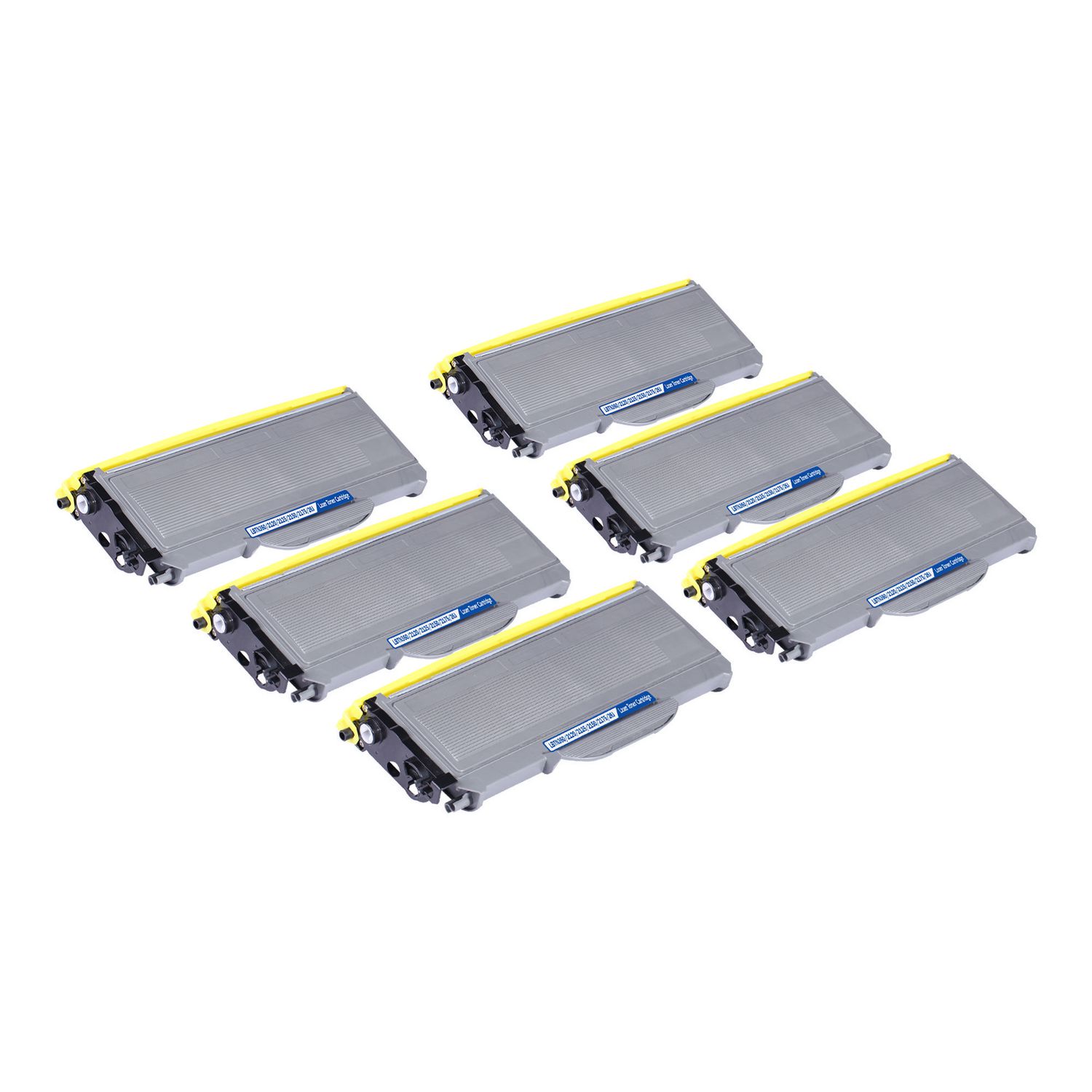 6 Cartouche Laser Compatible Brother TN-330 TN-360 (TN330 TN360) Noir