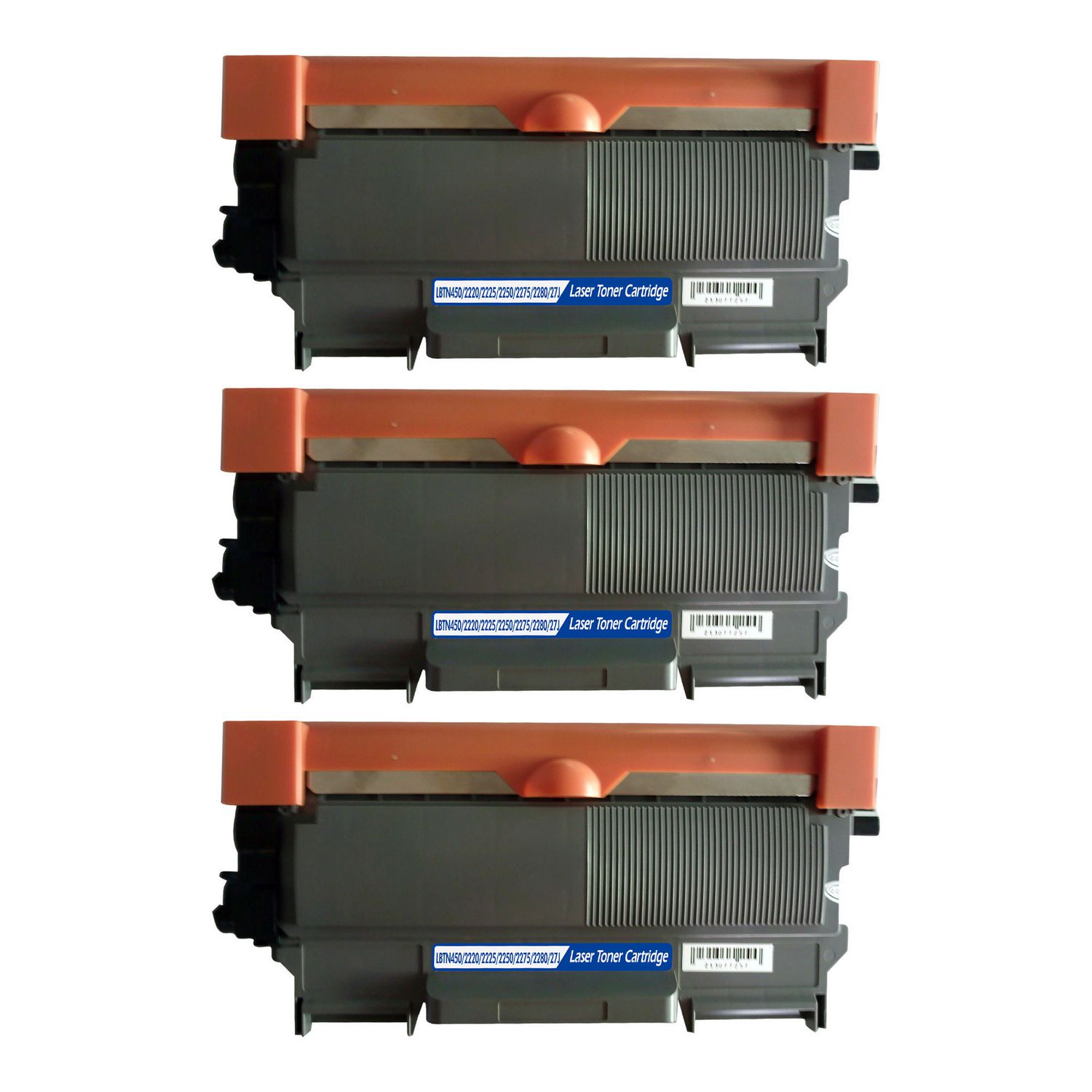 3 Cartouches Laser Compatible Brother TN-450 (TN450) Noir