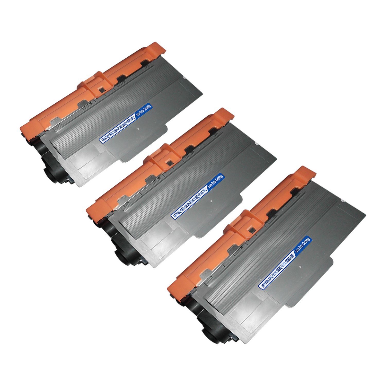 3 Cartouche Laser Compatible Brother TN720 TN750 (TN-720 TN-750) Noir