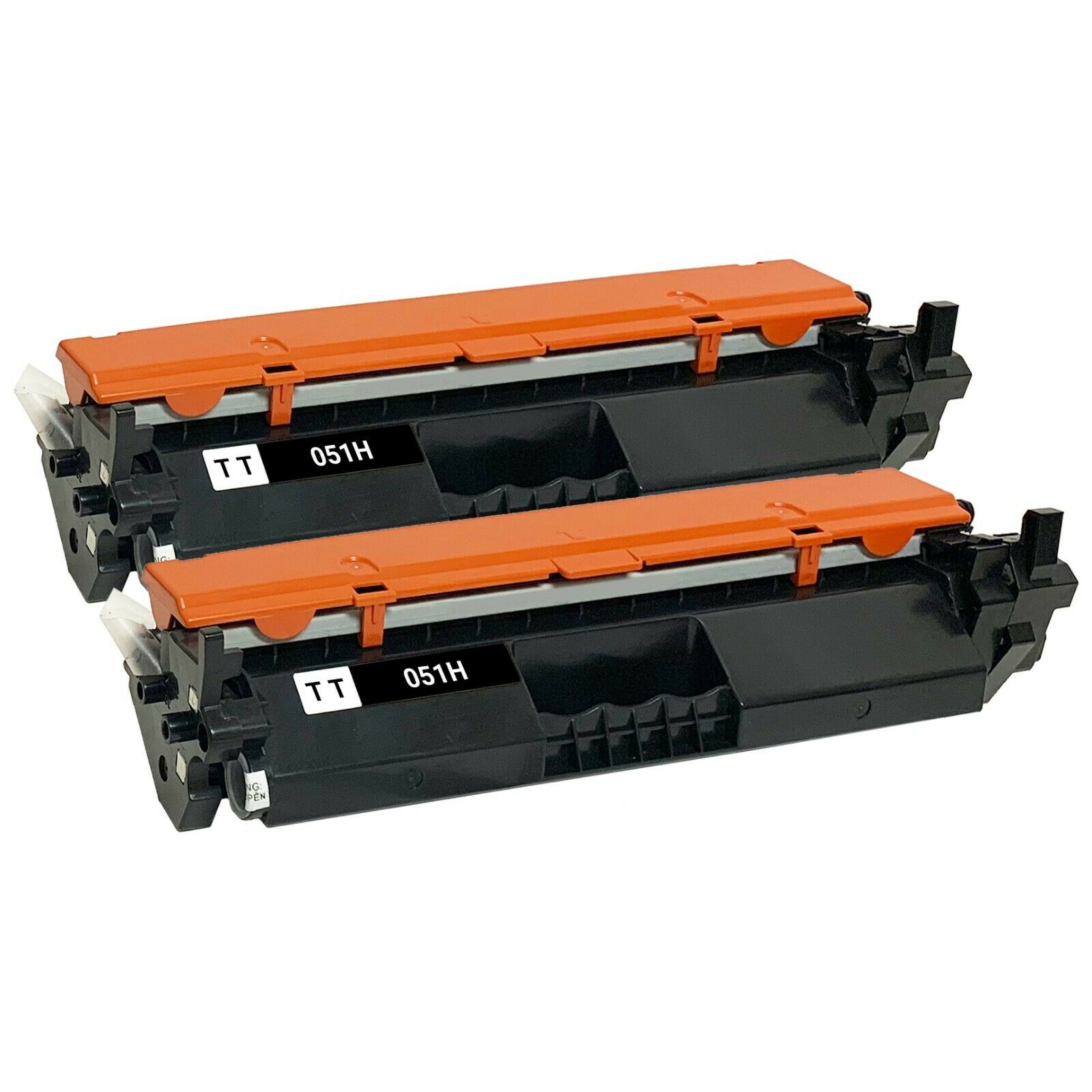 2 Cartouche Laser Compatible Canon 051H (2169C001) Noir