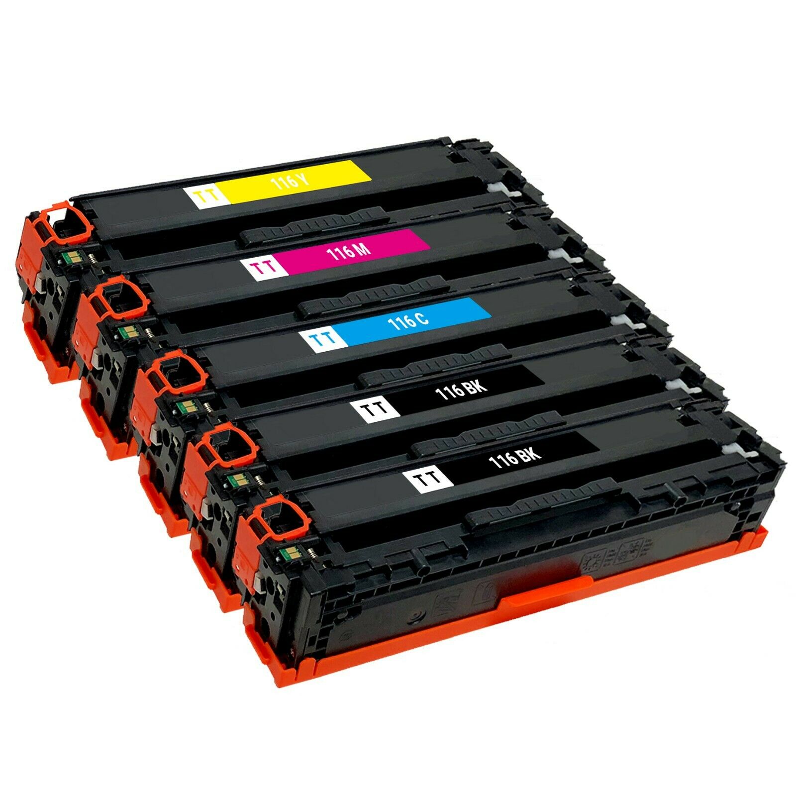 5 Cartouche Laser Compatible Canon 116 1980B001AA 1977B001AA 1978B001AA 1979B001AA (CMYK)