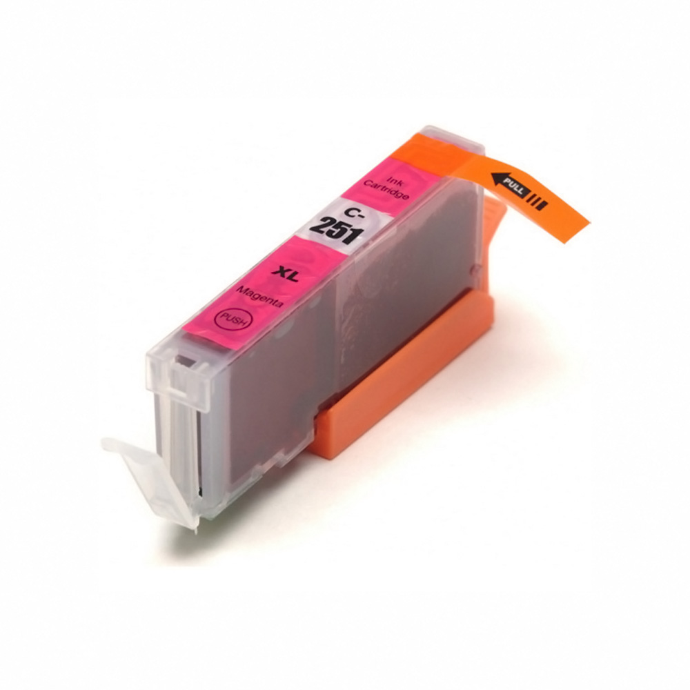 Cartouche d'encre Compatible Canon CLI-251XL Haut Rendement 6450B001 Magenta