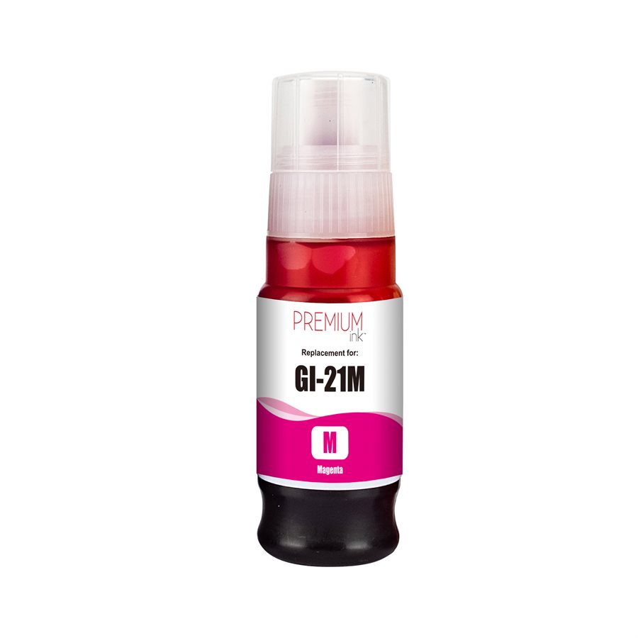 Bouteille d’encre Compatible Canon GI-21M (4538C001) Magenta