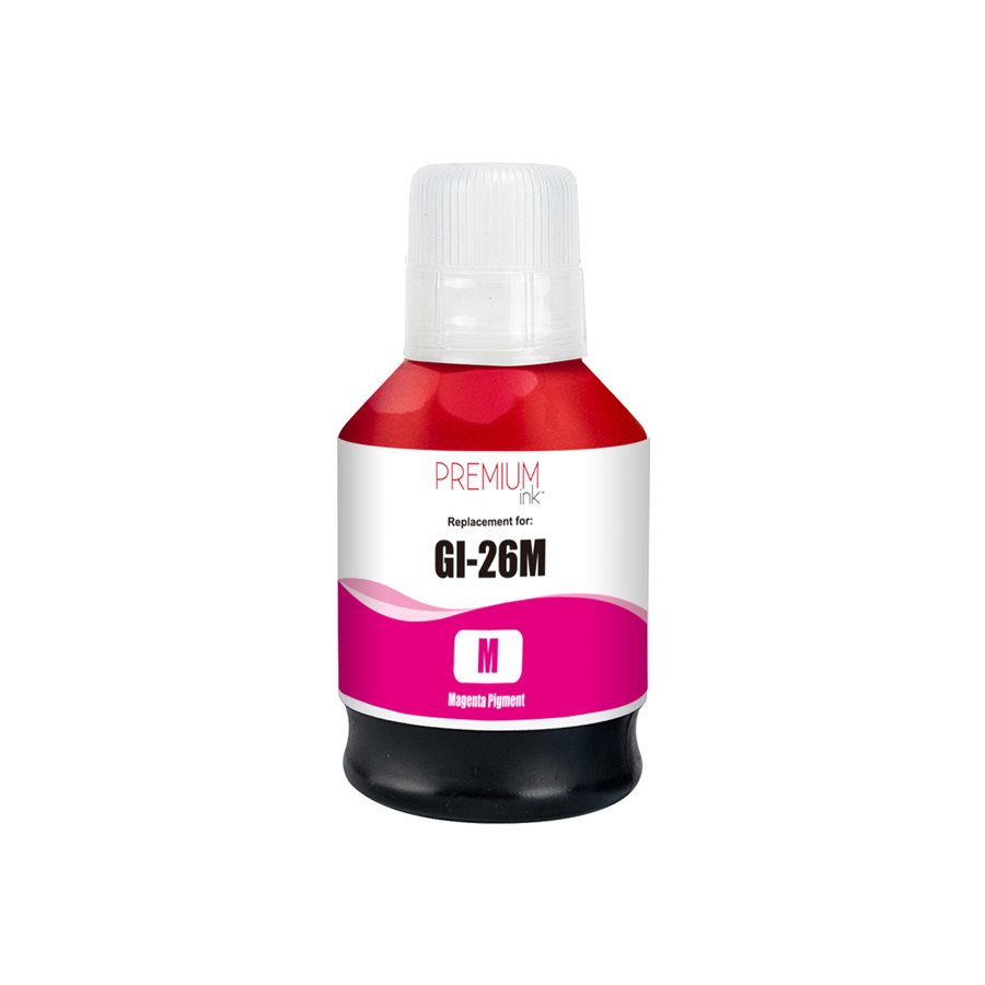 Bouteille d’encre Compatible Canon GI-26M (4422C001) Magenta