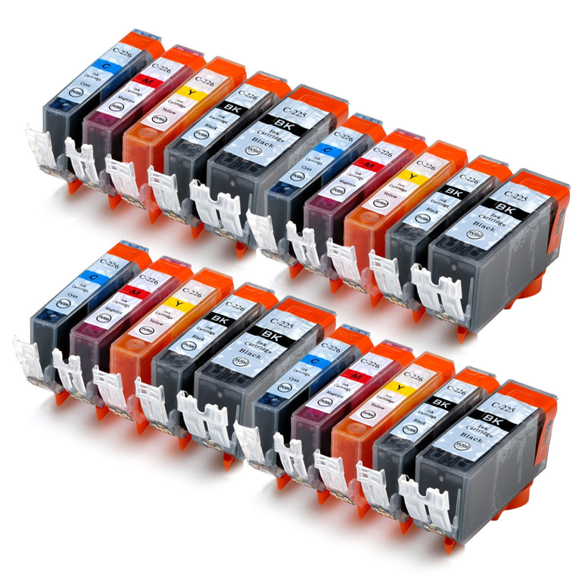 20 Cartouches d'encre Compatible Canon PGI-225 CLI-226