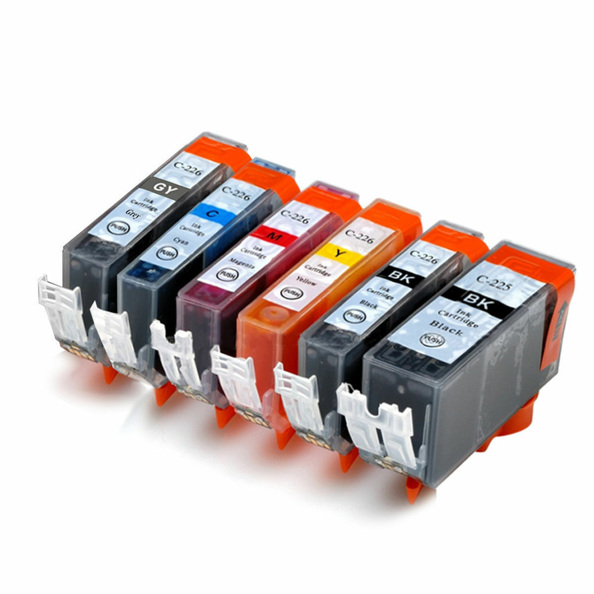 6 Cartouche d'encre Compatible Canon PGI-225 CLI-226