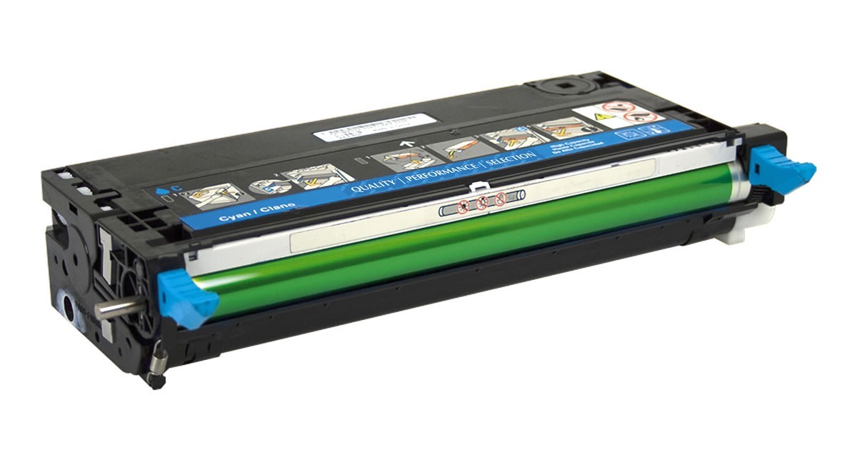 Cartouche Laser Compatible Dell 3110 3115 310-8094 PF029 (XG722) Cyan