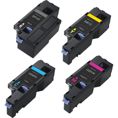 4 Cartouche Laser Compatible Dell 593-BBJX 593-BBJW 593-BBJU 593-BBJV CMYK