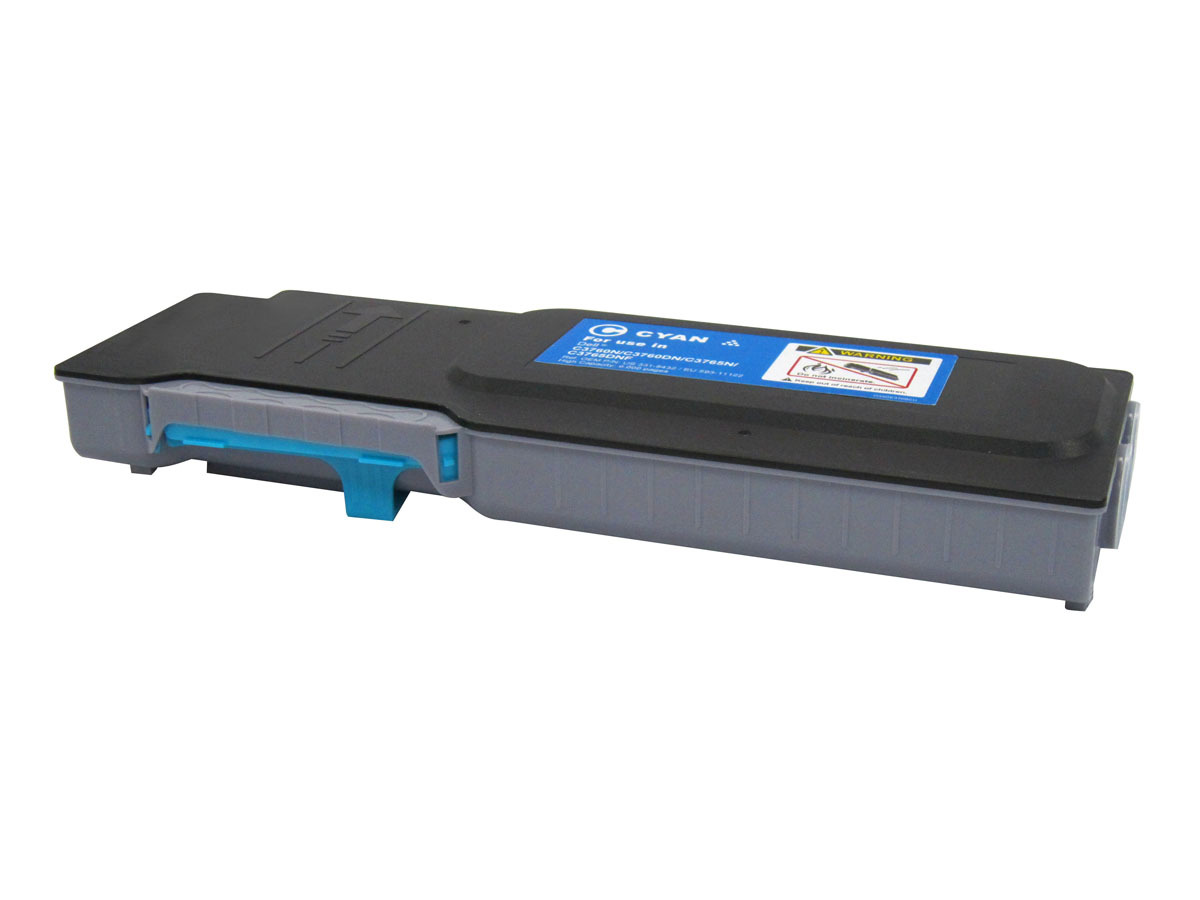 Cartouche Laser Compatible Dell 331-8432 1M4KP (FMRYP) C3760, C3765 Cyan