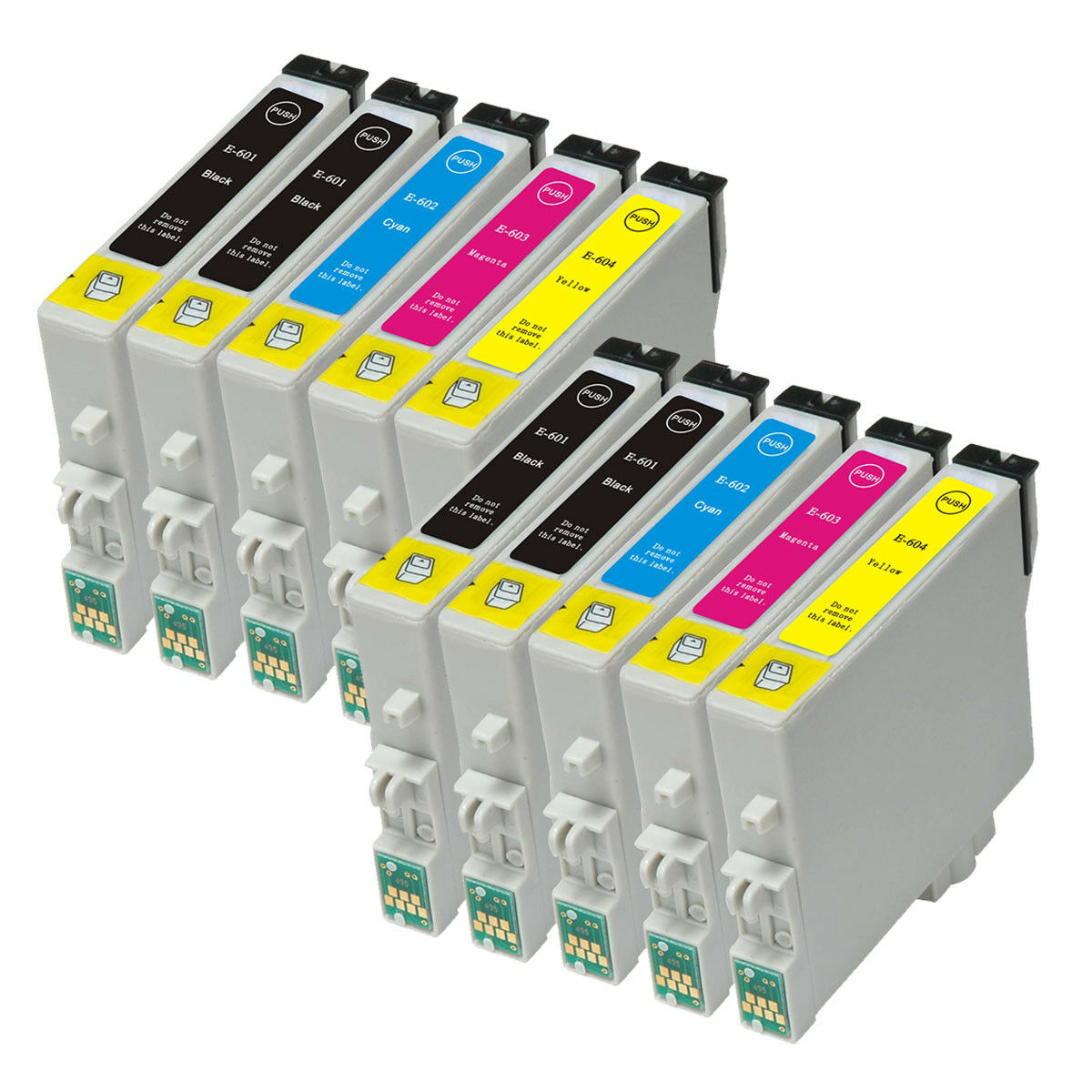 10 Cartouche d'encre Compatible Epson 60 T060 T060120 T060220 T060320 T060420
