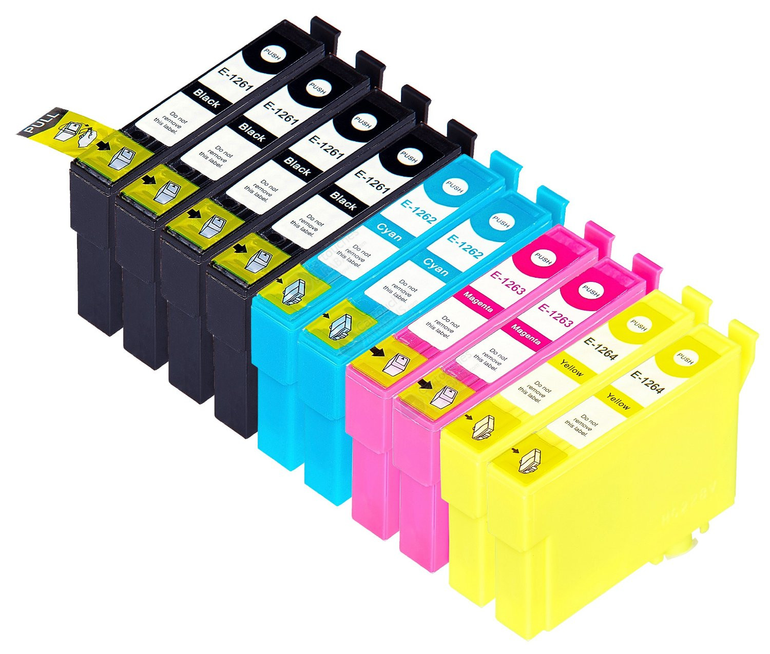 10 Cartouche d'encre Compatible  Epson T126 T126120 T126220 T126320 T126420