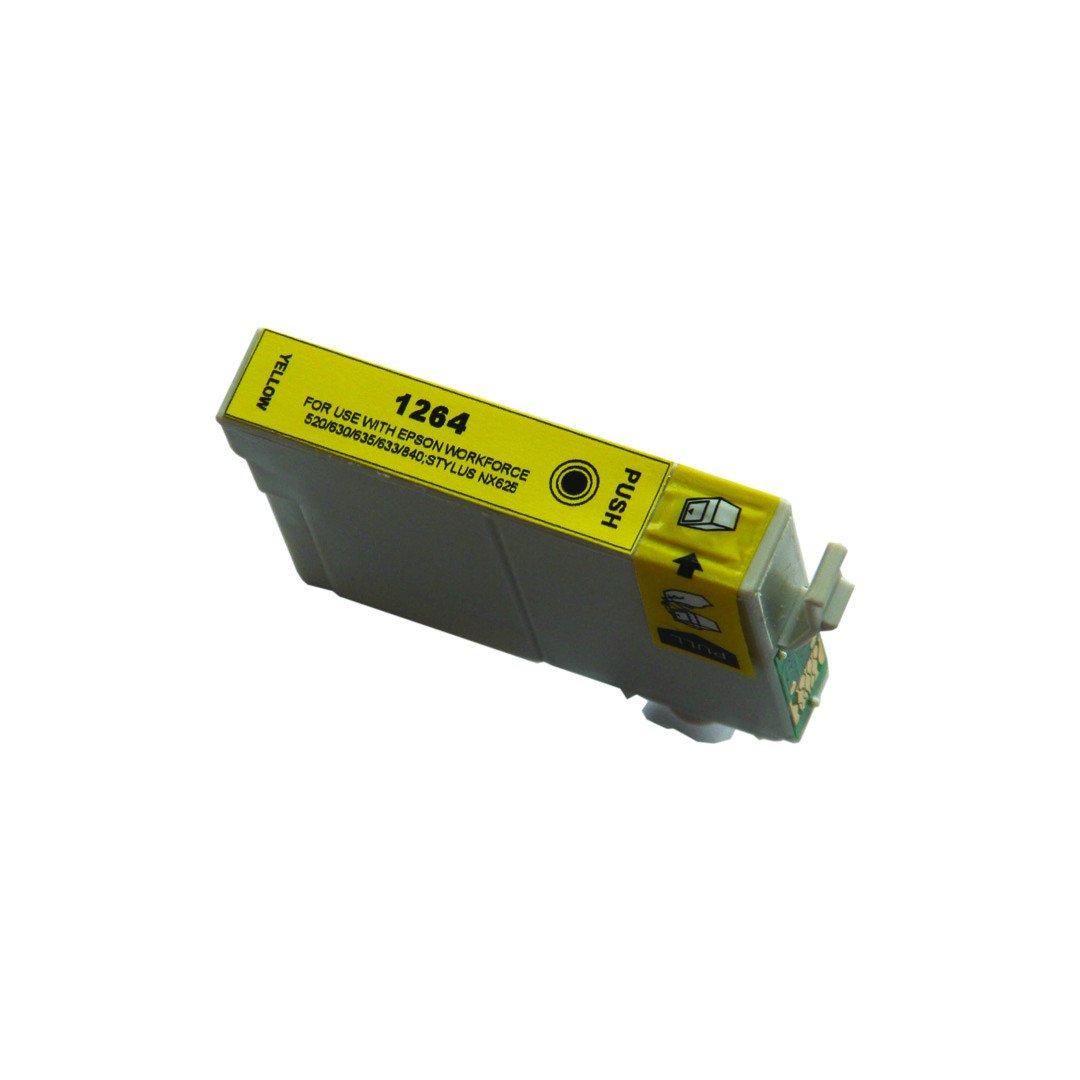 Ink Cartridge Compatible Epson T126 T1264 (T126420) Yellow