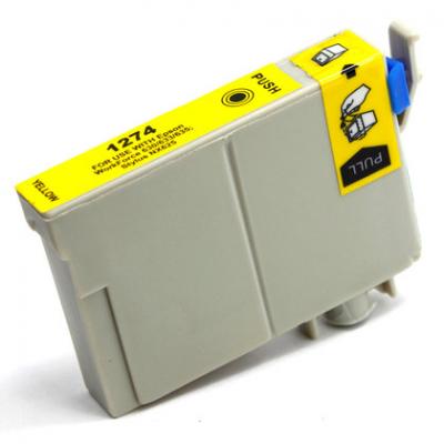 Cartouche d'encre Compatible Epson T127 T1274 (T127420) Jaune