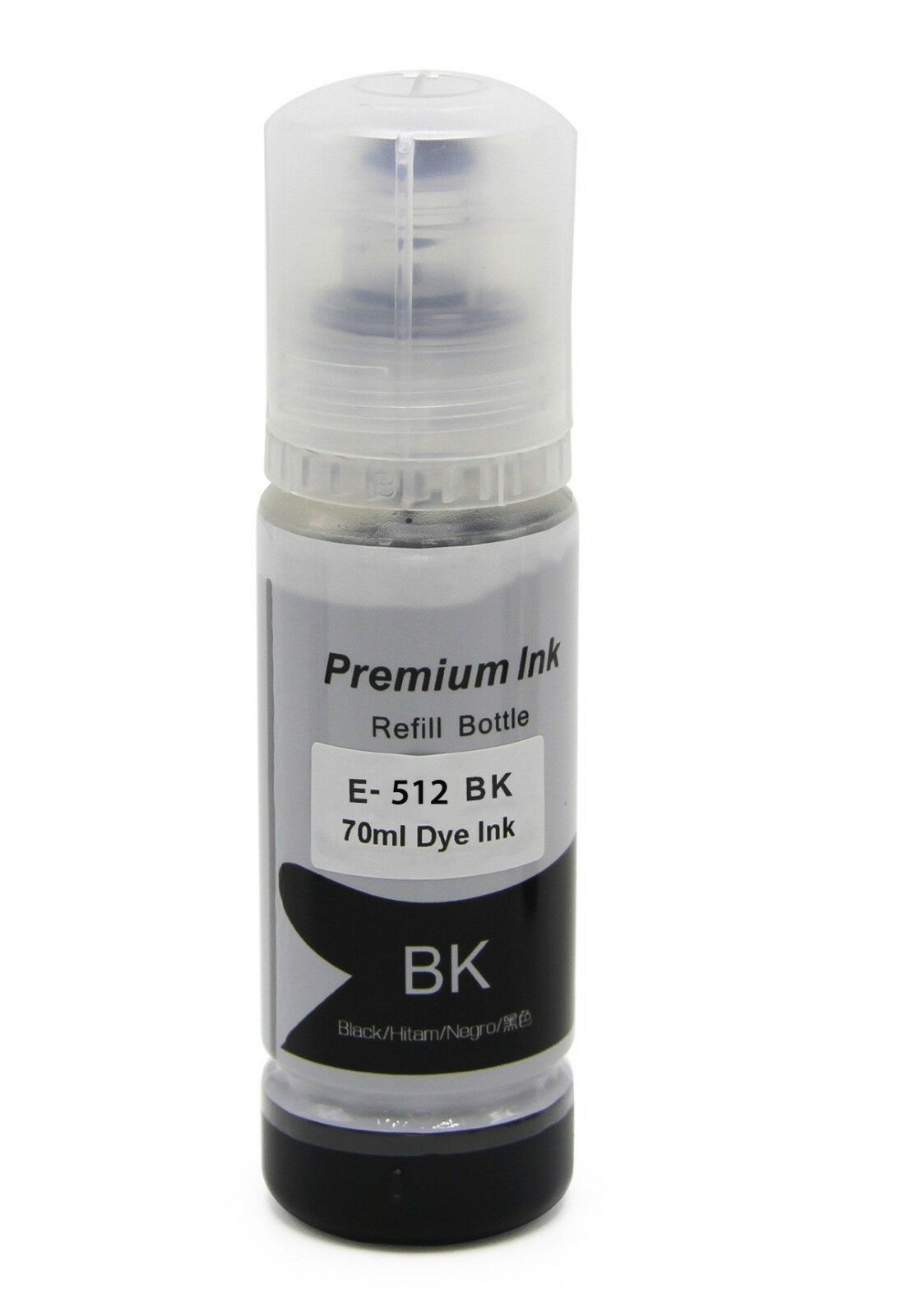 Bouteille d'encre Compatible Epson T512 (T512120) Photo Noir