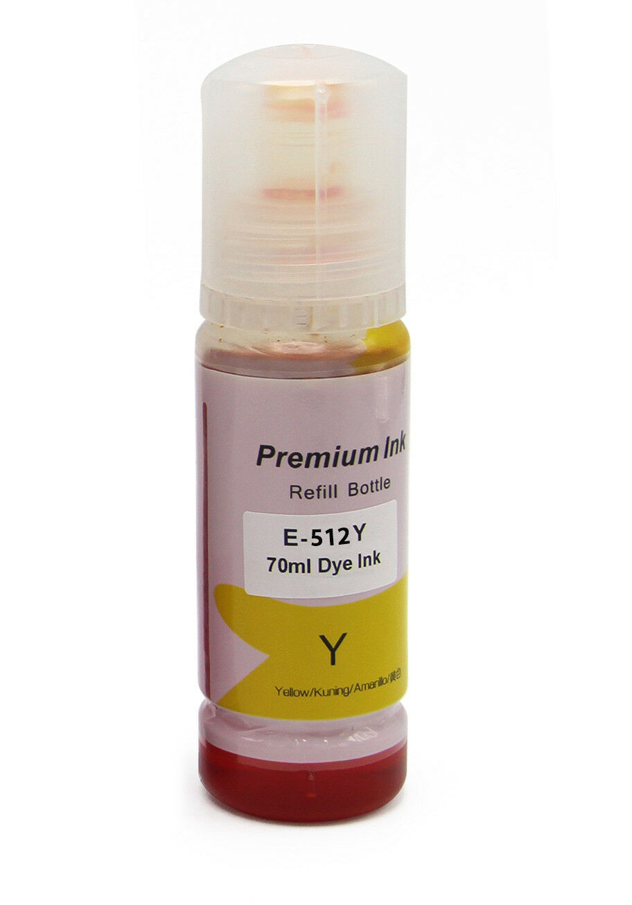 Bouteille d’encre Compatible Epson T512 (T512420) Jaune
