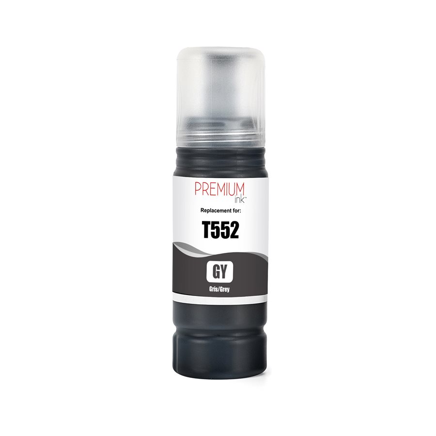 Bouteille d’encre Compatible Epson T552 (T552520) Gris