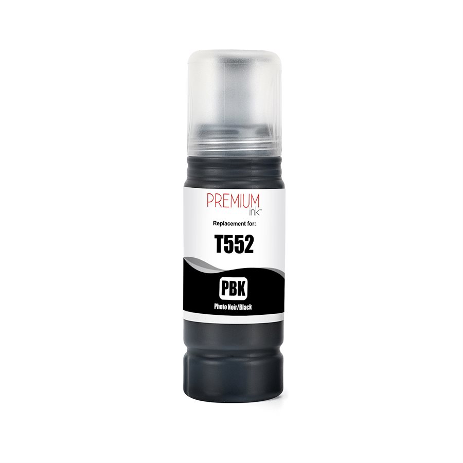 Bouteille d’encre Compatible Epson T552 (T552120) Photo Noir