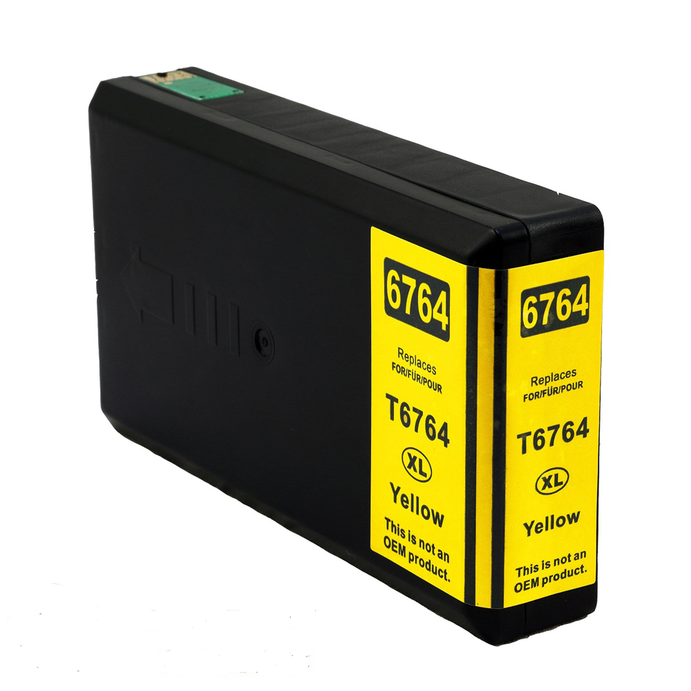 Ink Cartridge Compatible  Epson 676XL T676XL (T676XL420) Yellow