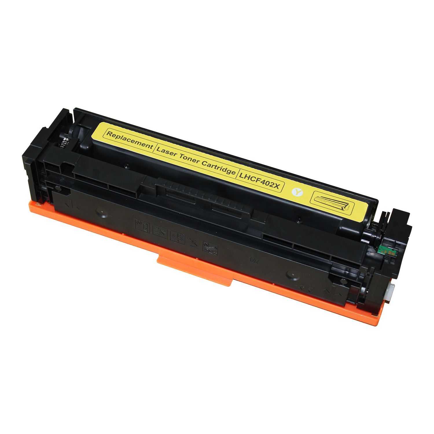Cartouche Laser Compatible  HP 201X (CF402X) Haut Rendement Jaune