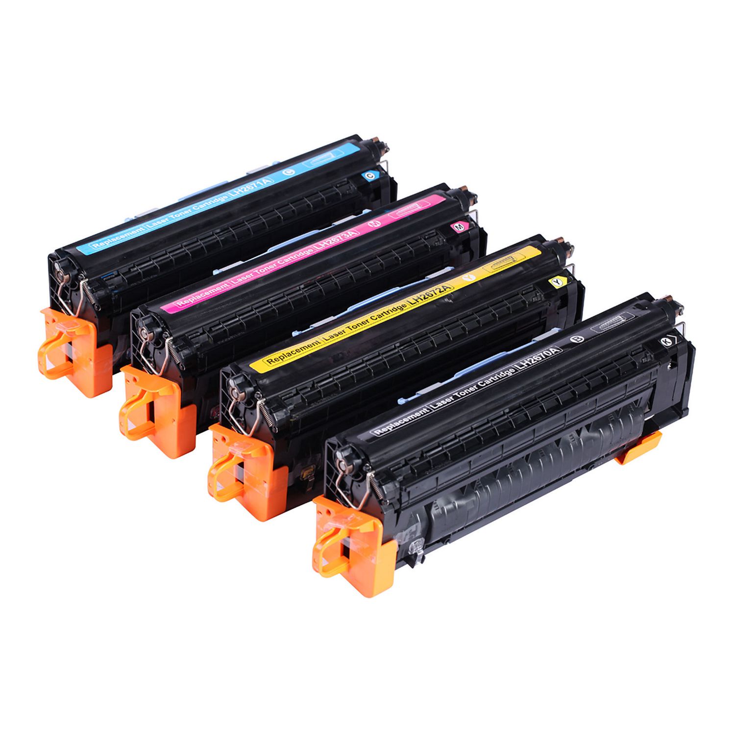 4 Cartouches Laser Compatible HP 308A 309A (Q2670A Q2671A Q2672A Q2673A) CMYK