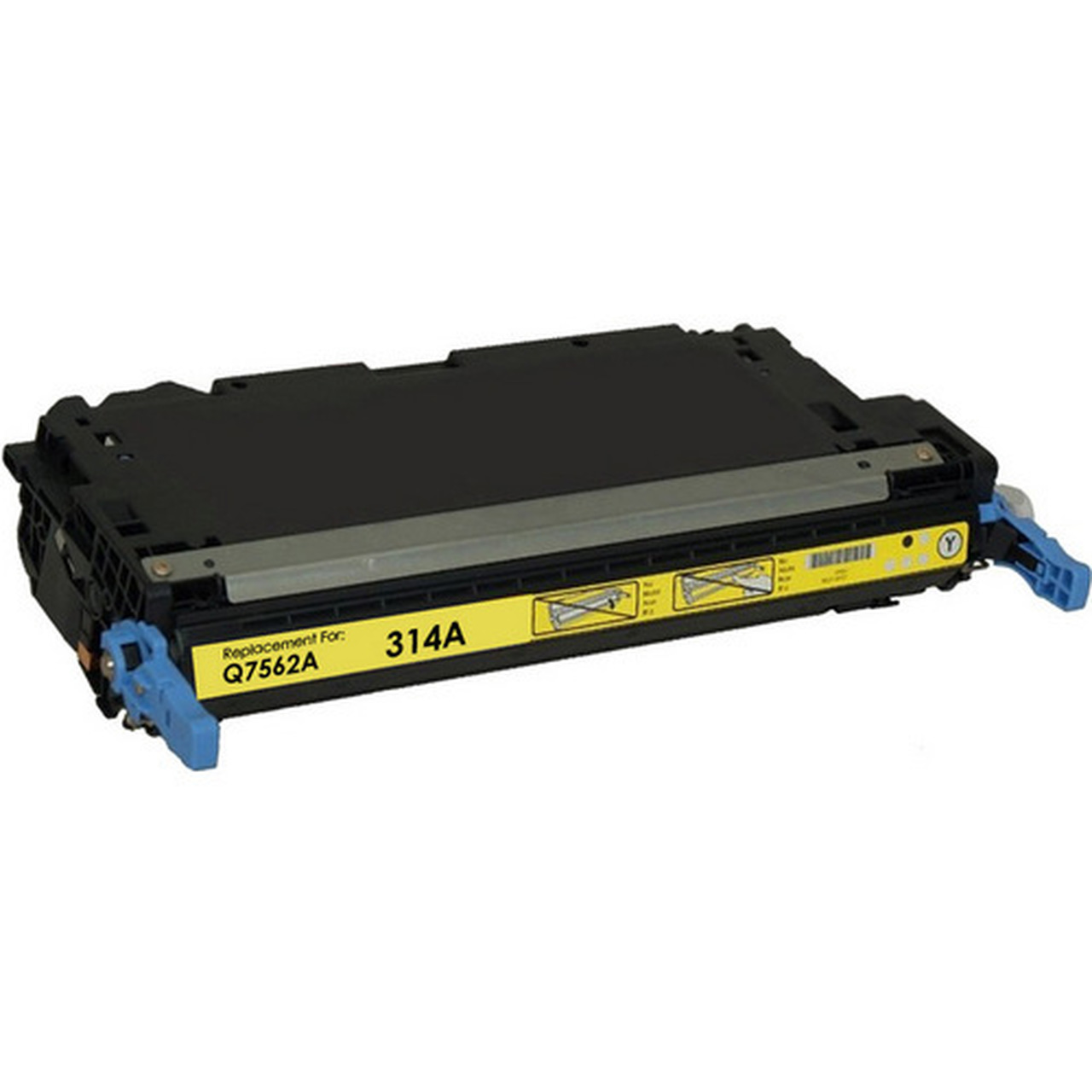 Cartouche Laser Compatible HP 314A (Q7562A) Jaune