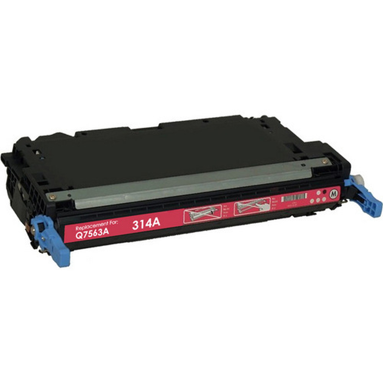 Cartouche Laser Compatible HP 314A (Q7563A) Magenta