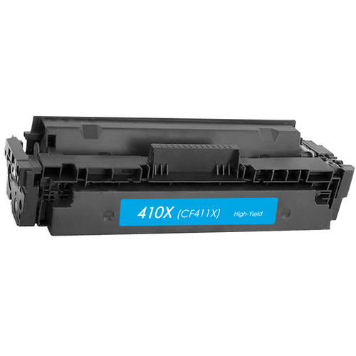 Cartouches Laser Compatible HP 410X (CF411X) Cyan