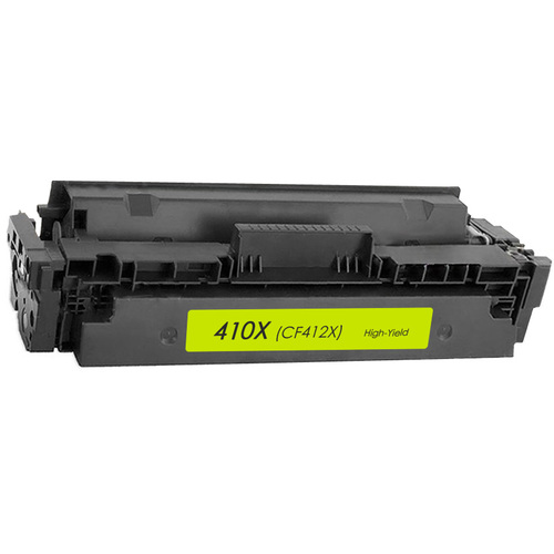 Cartouches Laser Compatible HP 410X (CF412X) Jaune