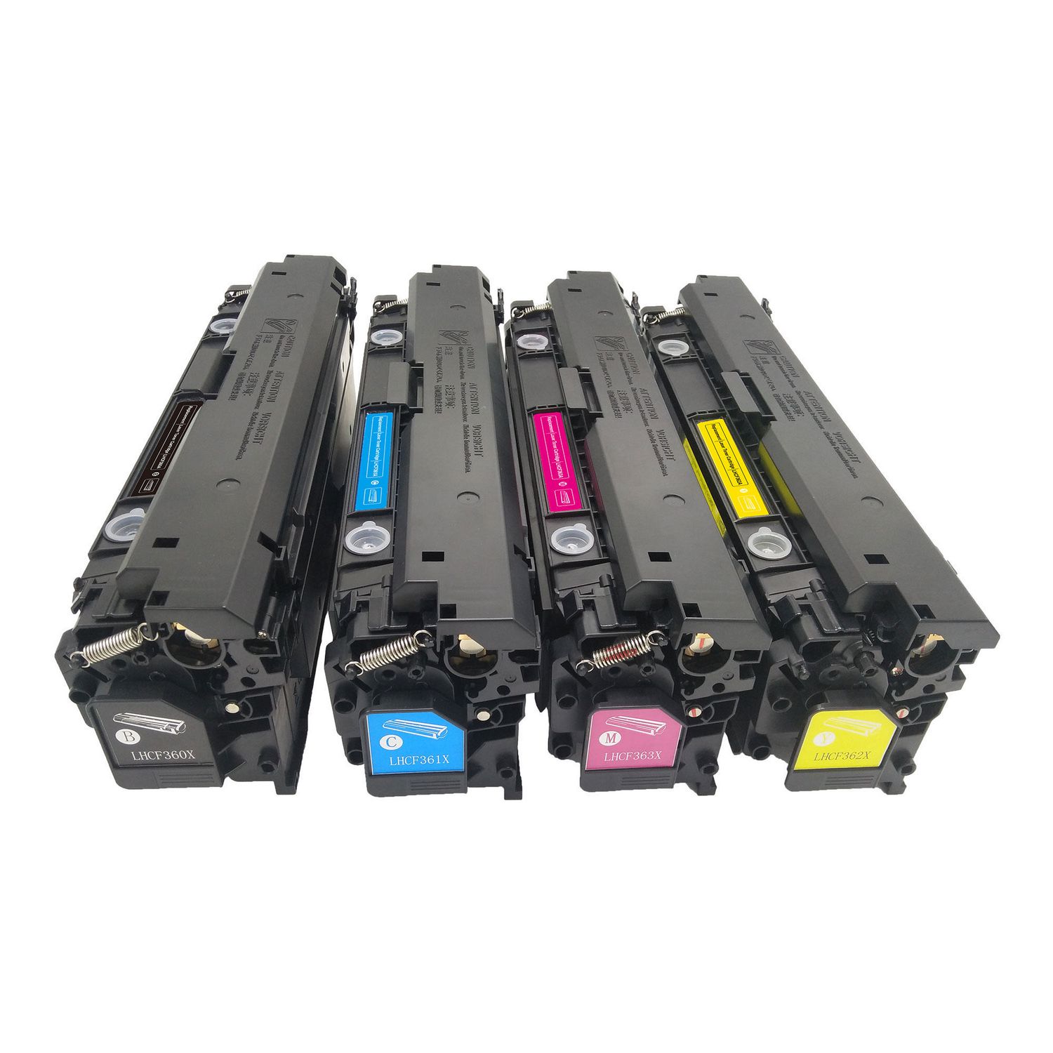 4 Cartouche Laser Compatible HP 508X (CF360X CF361X CF362X CF363X) CMYK