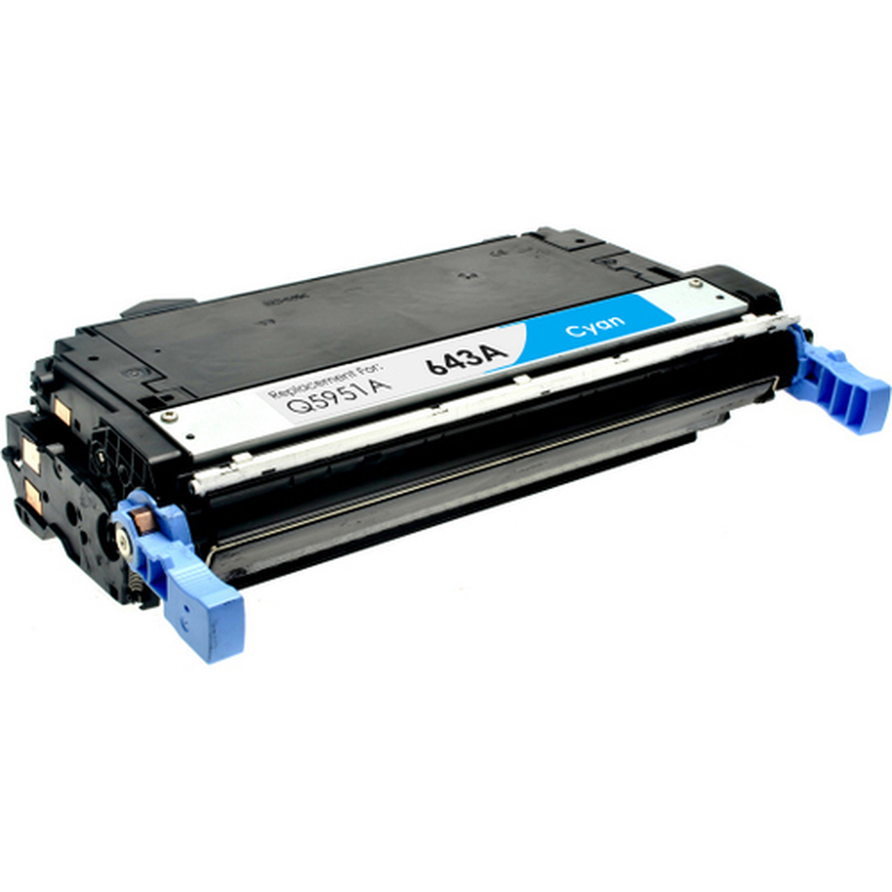 Cartouche Laser Compatible HP 643A (Q5951A) Cyan