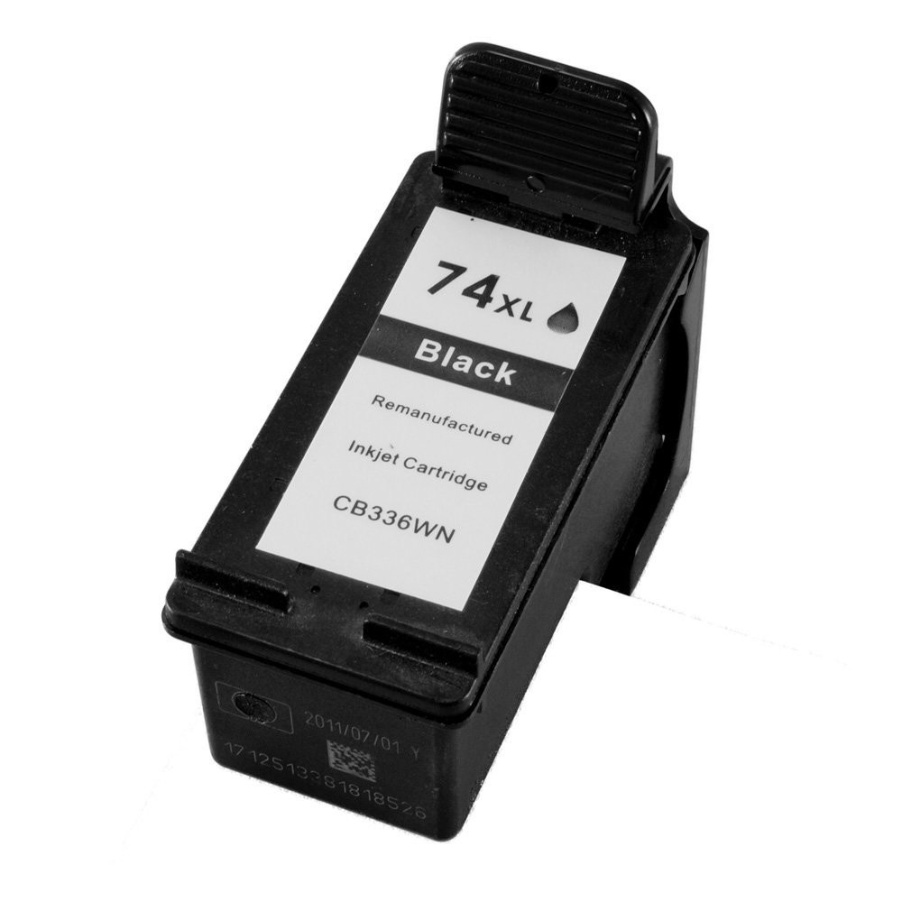 Cartouche d'encre Compatible HP 74 XL (CB336W) Noir
