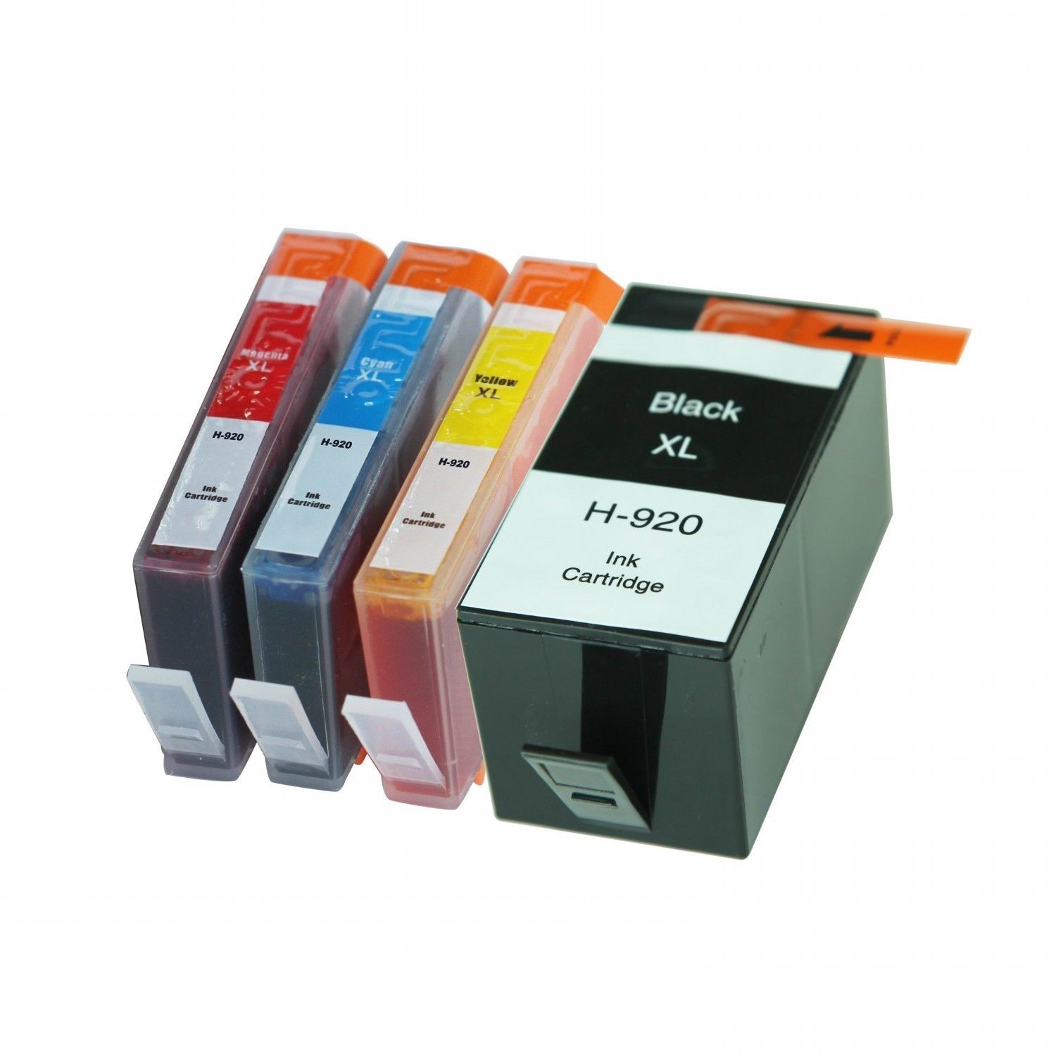 4 Cartouche d'encre Compatible HP 920XL (CMYK)