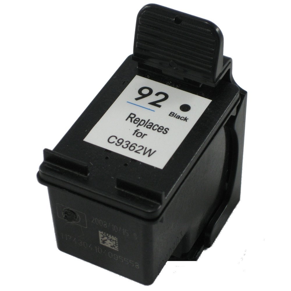 Cartouche d'encre Compatible HP 92 XL (C9362WN) Noir