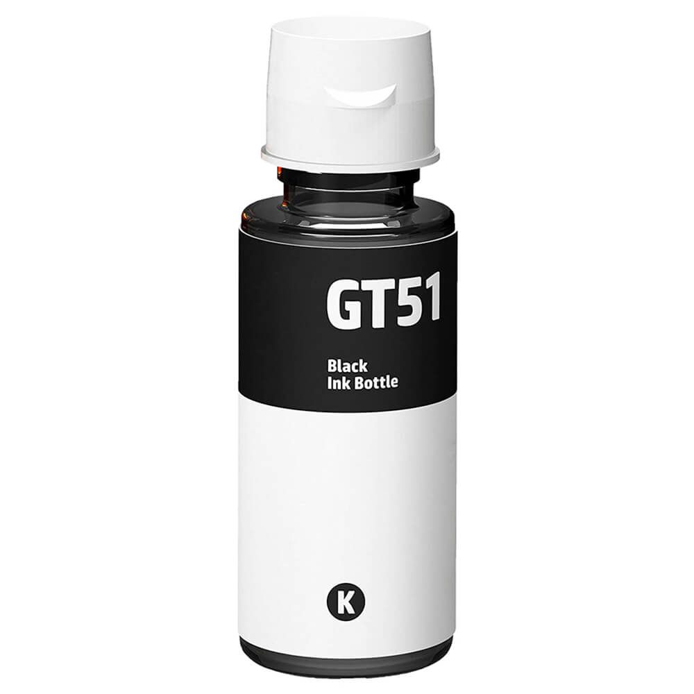 Bouteille d’encre Compatible HP GT51BK (M0H57AA) Noir