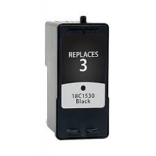 Cartouches d’encre Compatible Compatible Lexmark 3 (18C1530) Noir