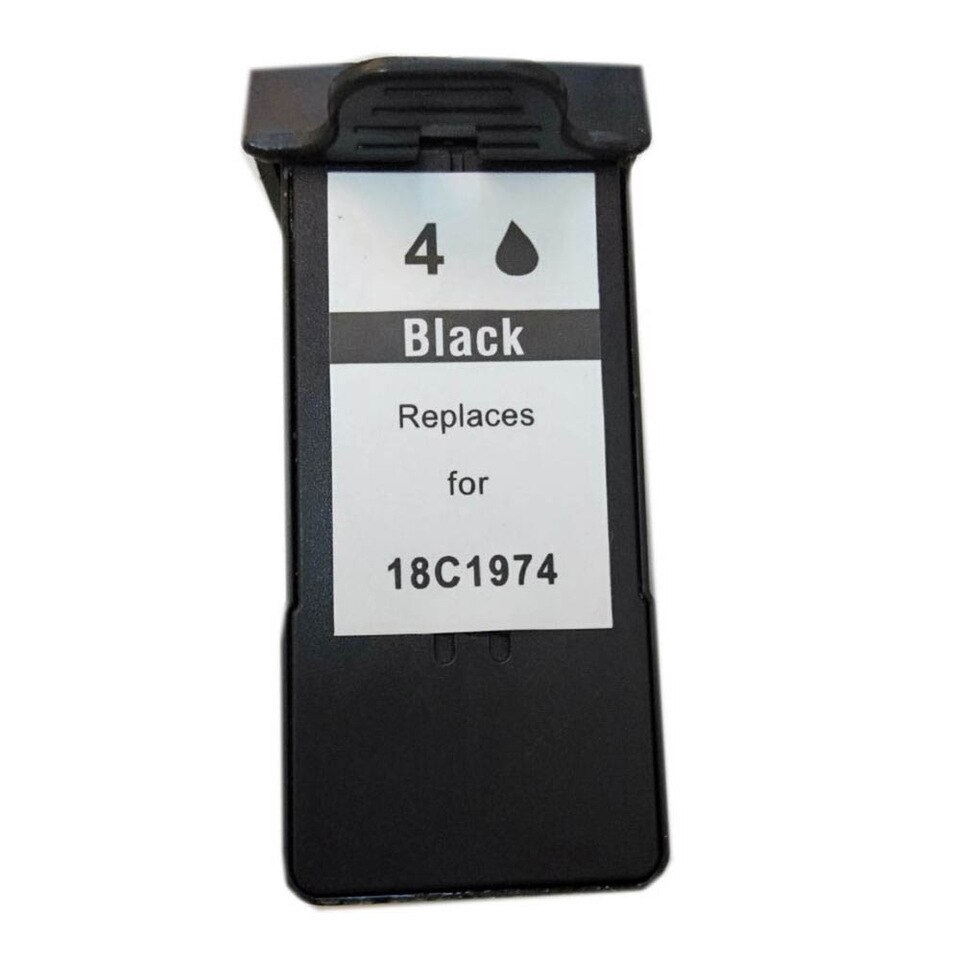 Cartouches d’encre Compatible Compatible Lexmark 4 (18C1974) Noir