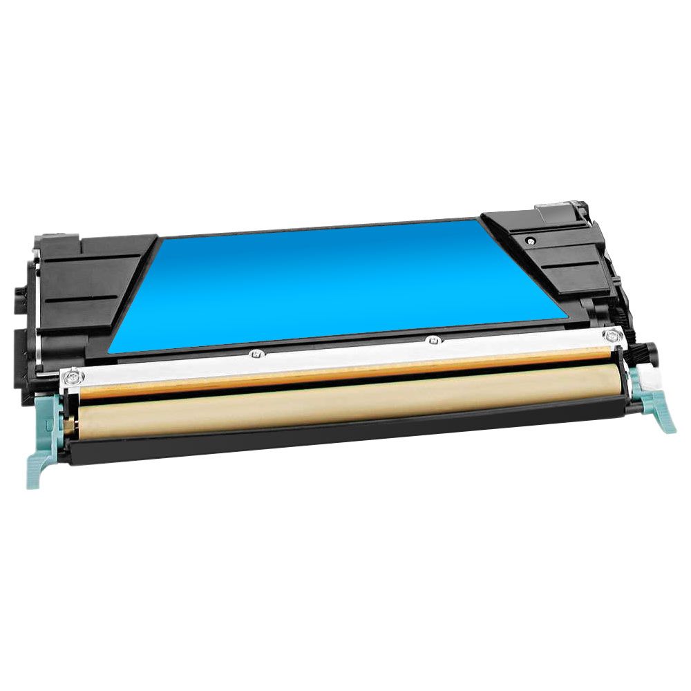Cartouche Laser Compatible Lexmark C734A1CG C734A2CG (C734) Cyan