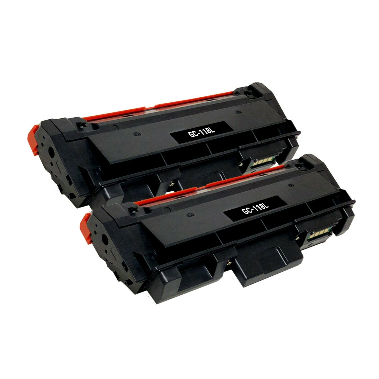 2 Cartouche Laser Compatible Samsung MLT-D118L (118L) Noir