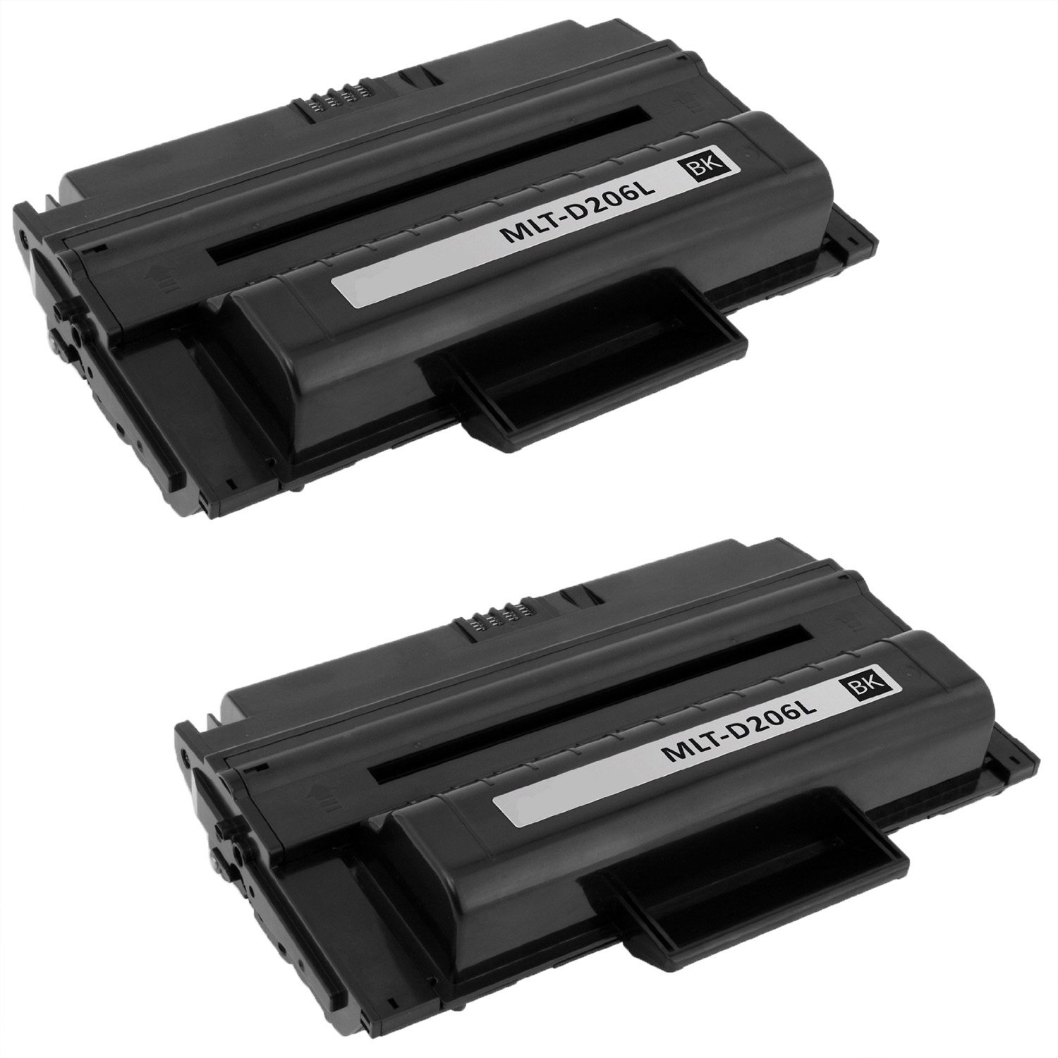 2 Cartouche Laser Compatible Samsung MLT-D206L (D206L) Noir