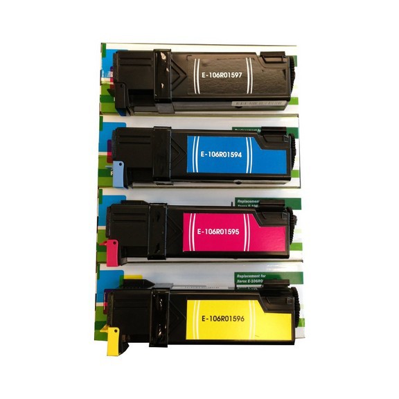 4 Toner Cartridges Compatible Xerox 6500 6505 (CMYK)