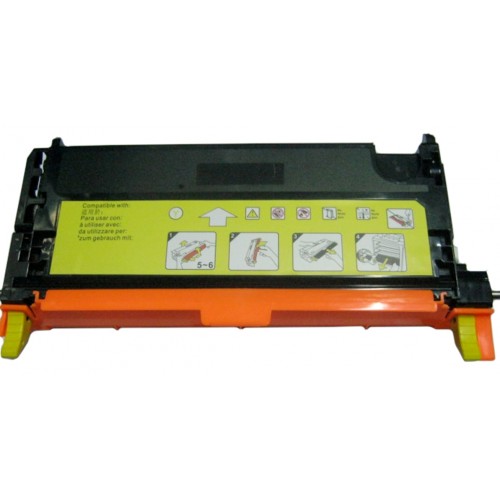 Cartouche Laser Compatible Xerox Phaser 6180 113R00725 Jaune