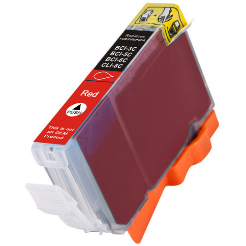 Cartouche d'encre Compatible Canon (0626B002) CLI-8R Rouge