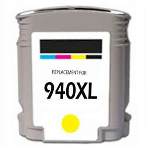 Cartouche d'encre Compatible HP 940XL XXL (C4909AN) Jaune
